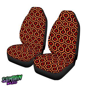 *PRE-ORDER* Here's Johnny! - Universal Car Seat Cover With Thickened Back - The Shining Inspired - Sumthin Wicked Exclusive