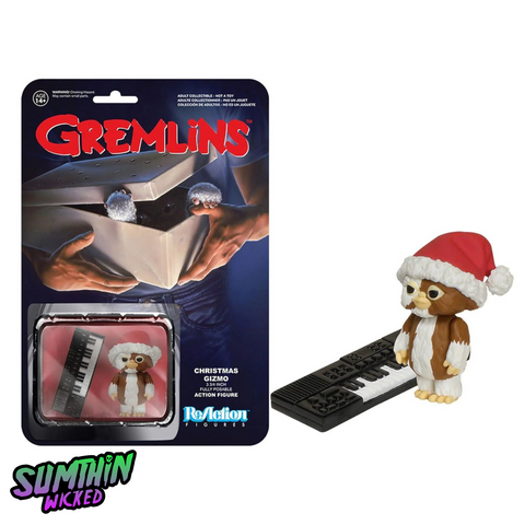 Christmas Gizmo - 2015 Funko Gremlins ReAction Figure - Un-punched - In Protective Case (RARE)