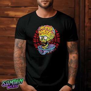 Ack Ack Ack! - Black Premium T-Shirt - Mars Attacks! Inspired - Sumthin Wicked Exclusive - Goblin Wood