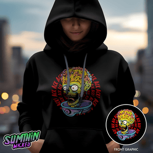 Ack Ack Ack! - Premium Hoody - Mars Attacks! Inspired - Sumthin Wicked Exclusive - Goblin Wood