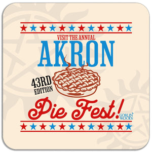 Akron Pie Fest Magnet - Supernatural Inspired - Goblin Wood Exclusive - Goblin Wood