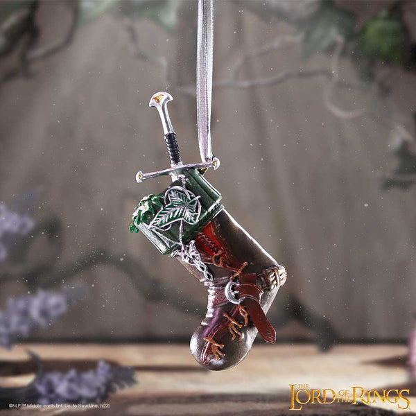 Aragorn Stocking Hanging Ornament - LOTR - Goblin Wood