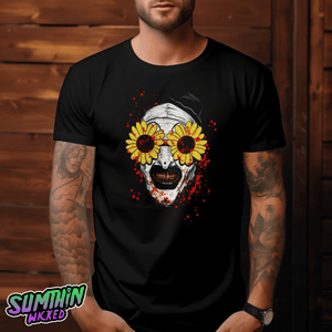 Arty - Black Premium T-Shirt - Terrifier Inspired - Sumthin Wicked Exclusive - Goblin Wood