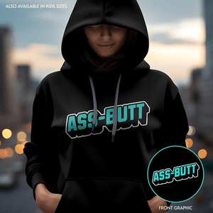 Ass - Butt - Premium Hoody - Supernatural Inspired - Goblin Wood Exclusive - Goblin Wood