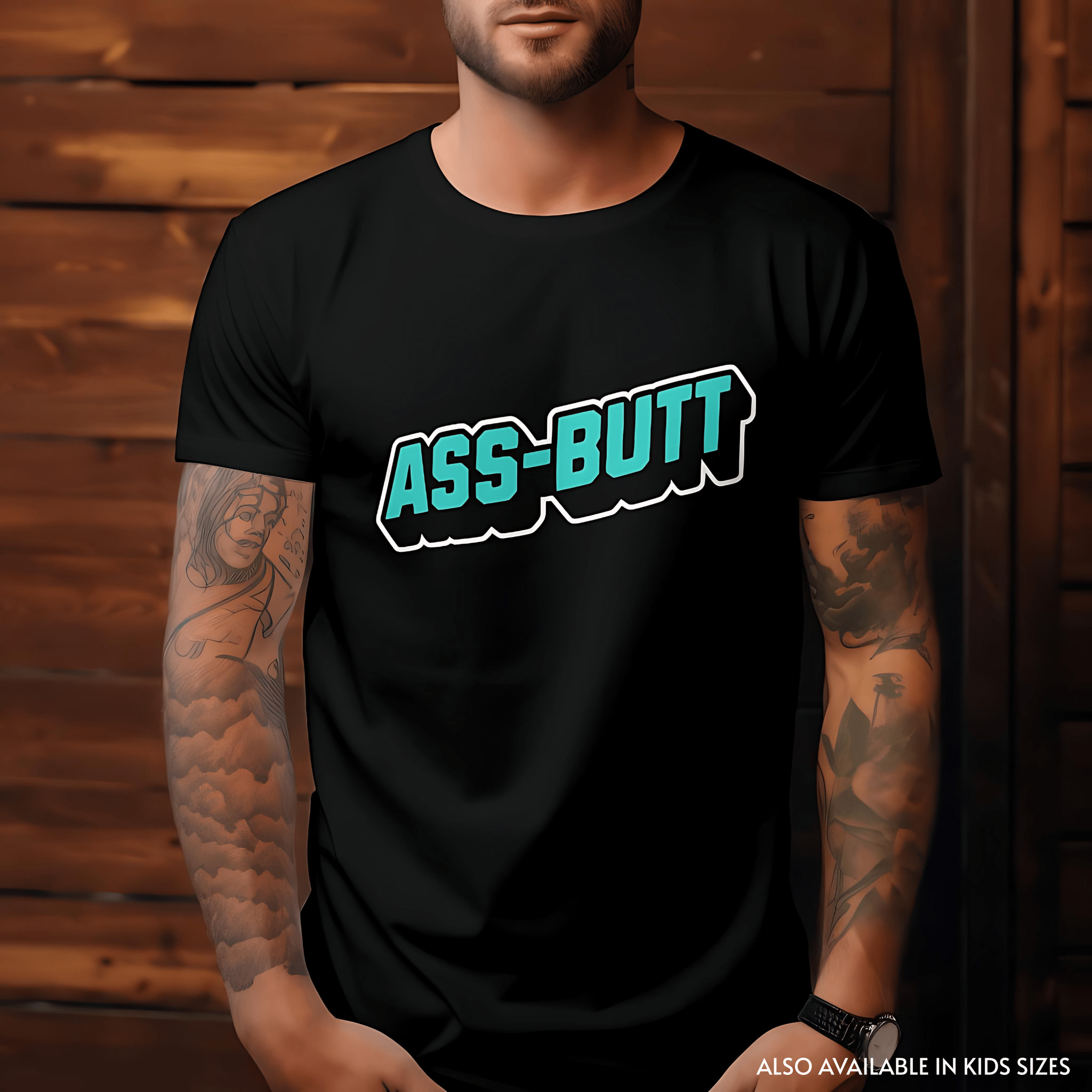 Ass - Butt - Premium T-Shirt - Supernatural Inspired - Goblin Wood Exclusive - Goblin Wood