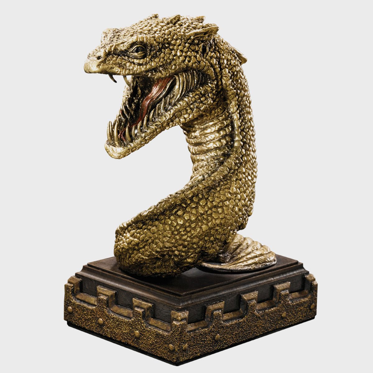 Basilisk Bookend - Noble Collection - Goblin Wood