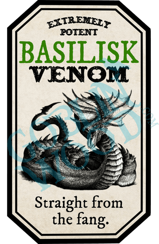 Basilisk Venom - Harry Potter Inspired - Goblin Wood