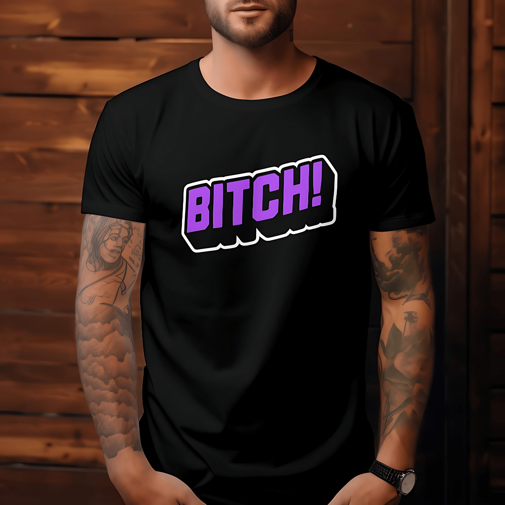 Bitch! - Premium T-Shirt - Supernatural Inspired - Goblin Wood Exclusive - Goblin Wood