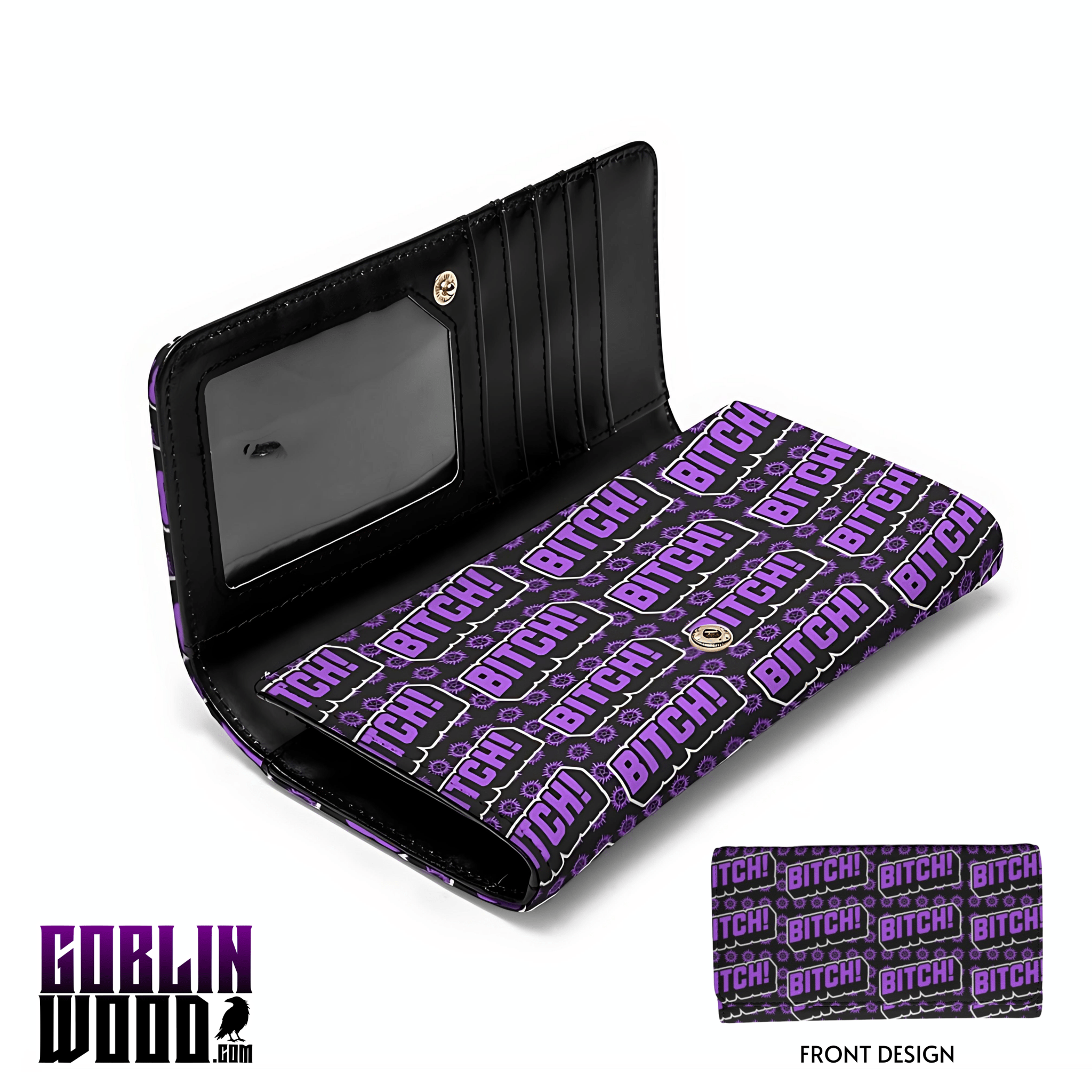 Bitch! - Supernatural Inspired Purse - Goblin Wood Exclusive - Goblin Wood