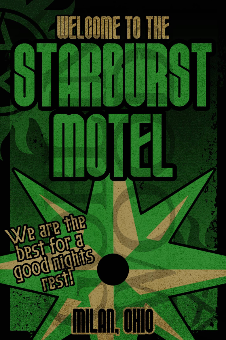 The Starburst Motel Plaque - Supernatural Inspired - Goblin Wood Exclusive