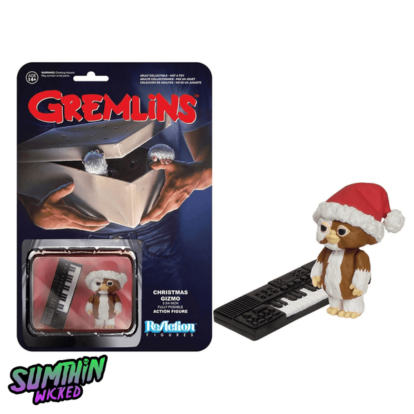 Christmas Gizmo - 2015 Funko Gremlins ReAction Figure - Un - punched - In Protective Case (RARE) - Goblin Wood