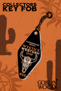 Wyeth's Western Inn Key Fob - Supernatural Inspired - Goblin Wood Exclusive