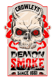 Crowley Demon Smoke - Supernatural Inspired - Goblin Wood