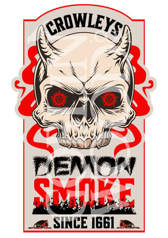 Crowley Demon Smoke - Supernatural Inspired - Goblin Wood