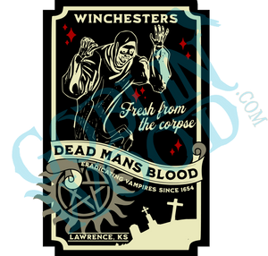 Dead Mans Blood - Supernatural Inspired - Goblin Wood