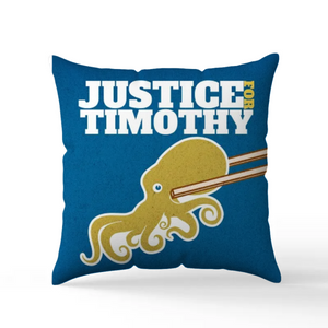 Justice For Timothy Scatter Cushion - The Boys Inspired - Goblin Wood Exclusive