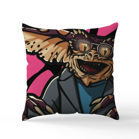 Brain Gremlin Scatter Cushion - Gremlins Inspired - Goblin Wood Exclusive