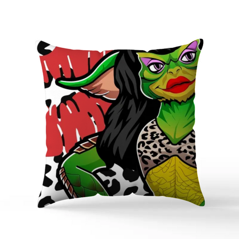 Greta Scatter Cushion - Gremlins Inspired - Goblin Wood Exclusive