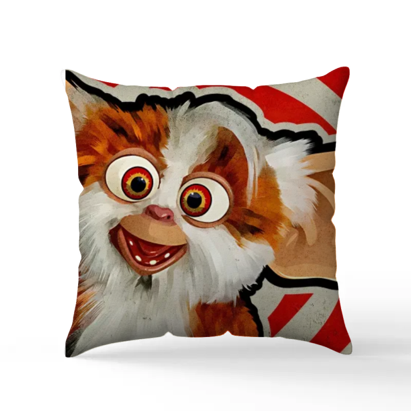 Daffy Mogwai Scatter Cushion - Gremlins Inspired - Goblin Wood Exclusive