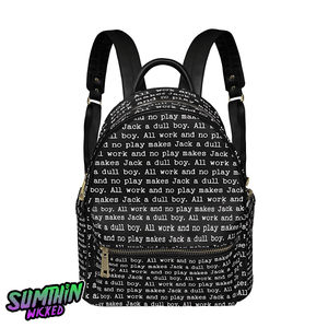 Dull Jack - AOP PU Mini backpack - The Shining Inspired - Sumthin Wicked Exclusive - Goblin Wood