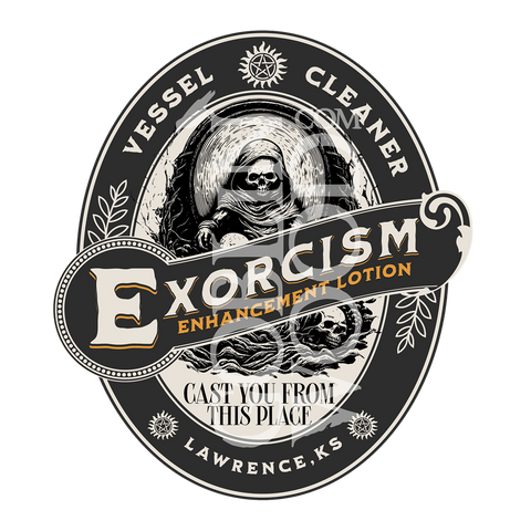 Exorcism Enhancement Lotion - Supernatural Inspired - Goblin Wood