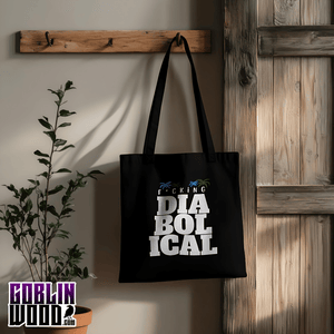 F*cking Diabolical - Black Tote Bag - The Boys Inspired - Goblin Wood Exclusive - Goblin Wood