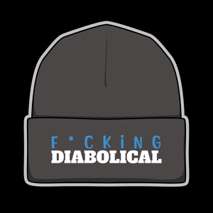 F*cking Diabolical Embroidered Beanie - The Boys Inspired - Goblin Wood Exclusive - Goblin Wood