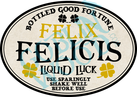 Felix Felicis - Harry Potter Inspired - Goblin Wood