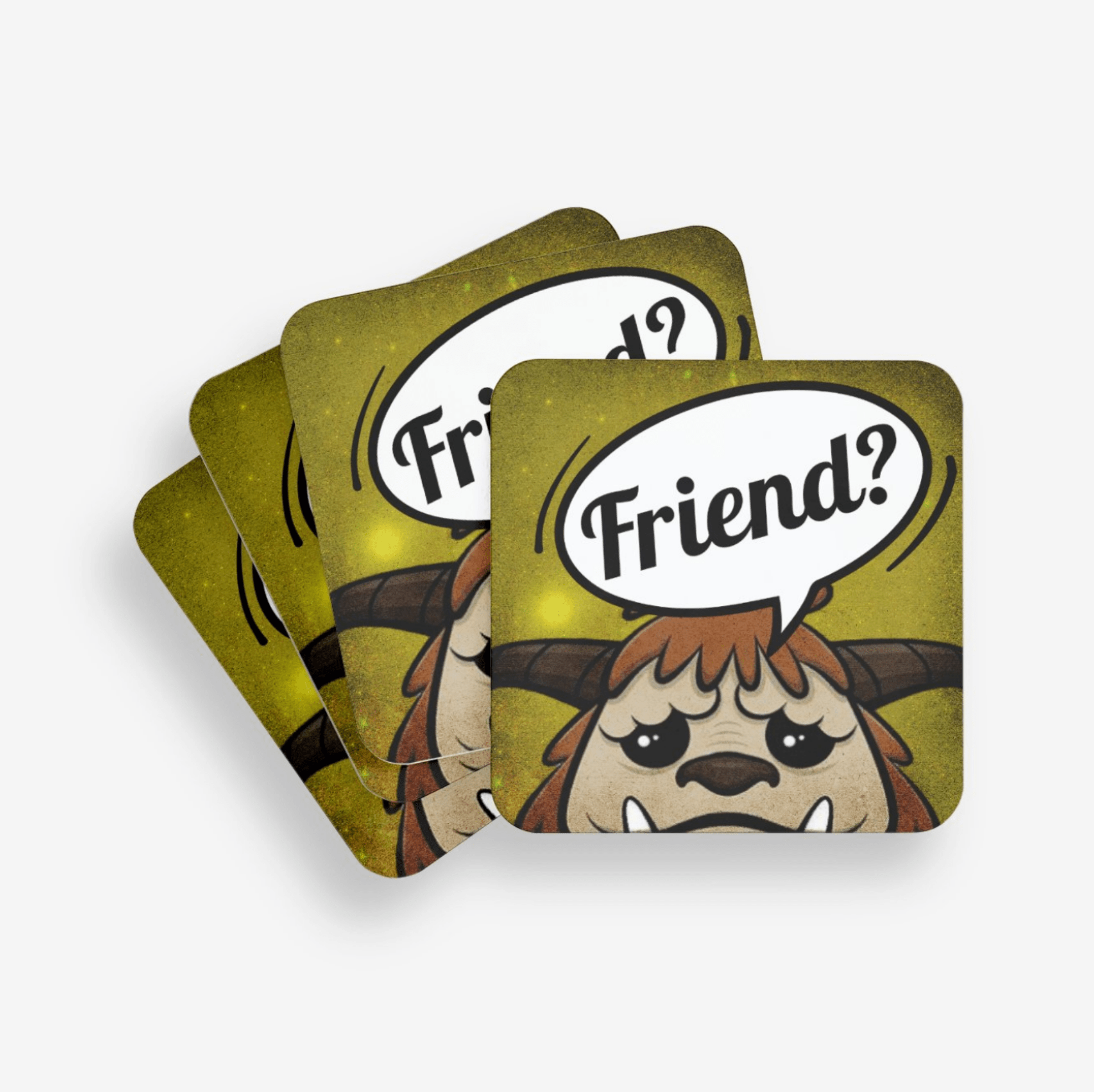 Friend Coaster - Labyrinth inspired - Goblin Wood