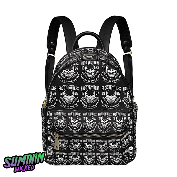 Frog Brothers Vampire AOP Print Mini Backpack - The Lost Boys Inspired - Sumthin Wicked Exclusive - Goblin Wood