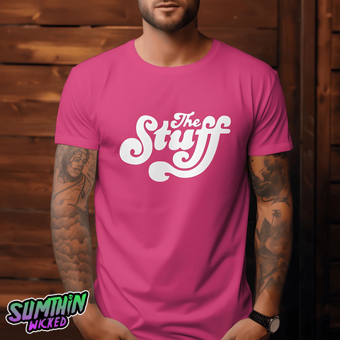 Gloop - Pink Premium T-Shirt - The Stuff Inspired - Sumthin Wicked Exclusive - Goblin Wood