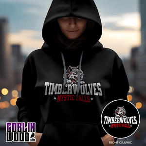 Go Long - Premium Black Hoody - TVD Inspired - Goblin Wood Exclusive - Goblin Wood