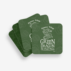 Green Dragon Inn Coaster - LOTR inspired - Goblin Wood