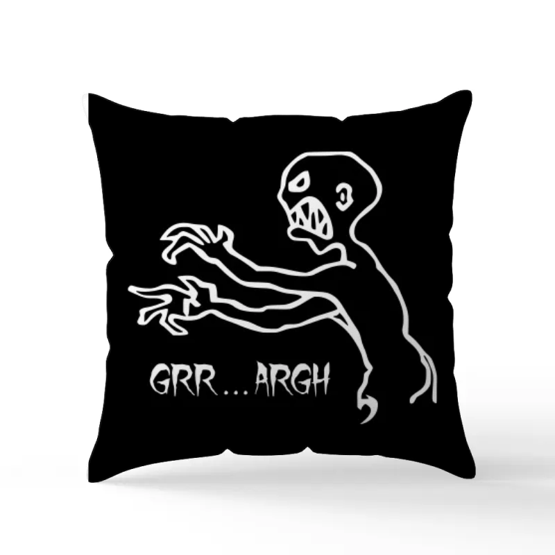 Grr Argh Scatter Cushion - Buffy Inspired _ Goblin Wood Exclusive - Goblin Wood