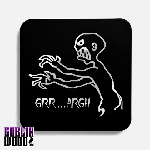 Grr...Argh - Drinks Coaster - Buffy Inspired - Goblin Wood Exclusive - Goblin Wood