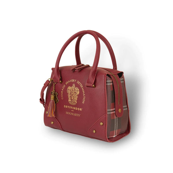 Gryffindor Luxury Plaid Top Handbag - Goblin Wood