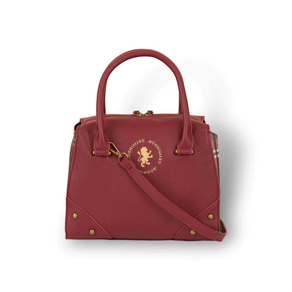 Gryffindor Luxury Plaid Top Handbag - Goblin Wood