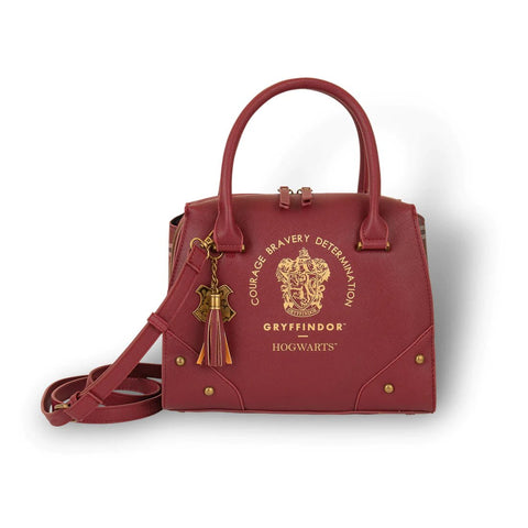 Gryffindor Luxury Plaid Top Handbag - Goblin Wood