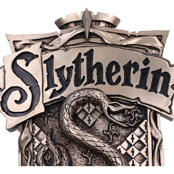 Harry Potter Slytherin Wall Plaque - Goblin Wood