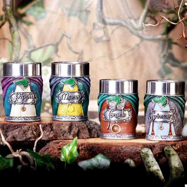 Hobbit Shot Glass Set - LOTR - Goblin Wood