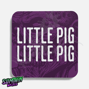 Hog - Drinks Coaster - The Walking Dead Inspired - Sumthin Wicked Exclusive - Goblin Wood