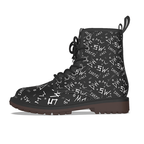 Initials AOP Short Boot - Supernatural Inspired - Goblin wood Exclusive - Goblin Wood