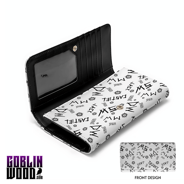 Initials (WHITE) - Supernatural Inspired Purse - Goblin Wood Exclusive - Goblin Wood
