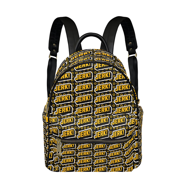 Jerk! AOP Print Mini Backpack - Supernatural Inspired - Goblin Wood Exclusive