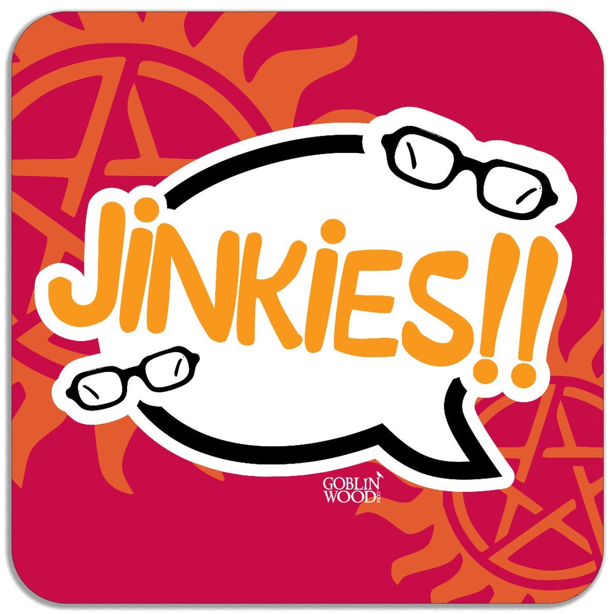 Jinkies! Speech Bubble Magnet - Supernatural Inspired - Goblin Wood Exclusive - Goblin Wood