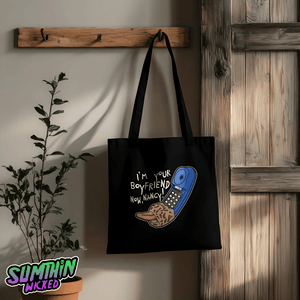 Krueger Call - Black Tote Bag - A Nightmare On Elm Street Inspired - Sumthin Wicked Exclusive - Goblin Wood