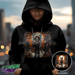 Let's Play - Trick Or Treat Hoody - Child's Play Inspired - Sumthin Wicked Exclusive - Goblin Wood