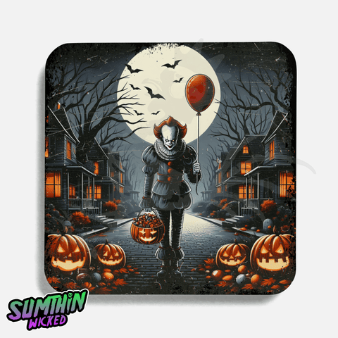 Loser - Trick Or Treat Drinks Coaster - IT Inspired - Sumthin Wicked Exclusive - Goblin Wood