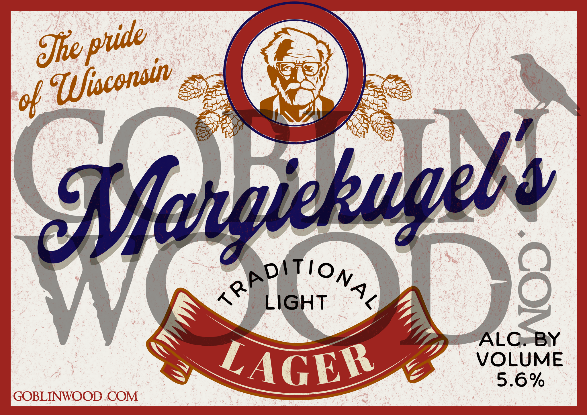 Margiekugel's Lager Plaque - Supernatural Inspired - Goblin Wood Exclusive - Goblin Wood