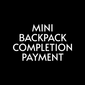 Mini Backpack - Completion Payment - Goblin Wood